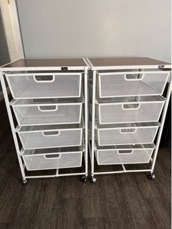 2 Storage Carts