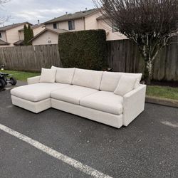 Crate And Barrel Sectional Couch 