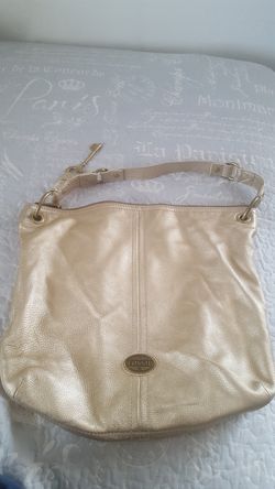 Gold Fossil Purse