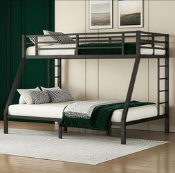 Twin over Queen bunk bed