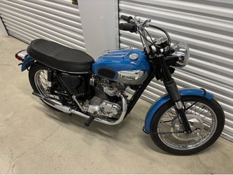 (5) numbers matching completely restored vintage Triumph motorcycle collection MINT!