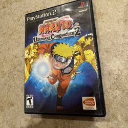 PlayStation 2 Naruto Uzumaki Chronicles 2