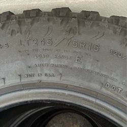 Wrangler Goodyear LT 245/75/16