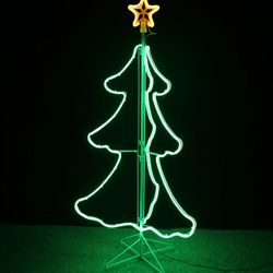 NEW Christmas LED 5FT Outdoor TREE 