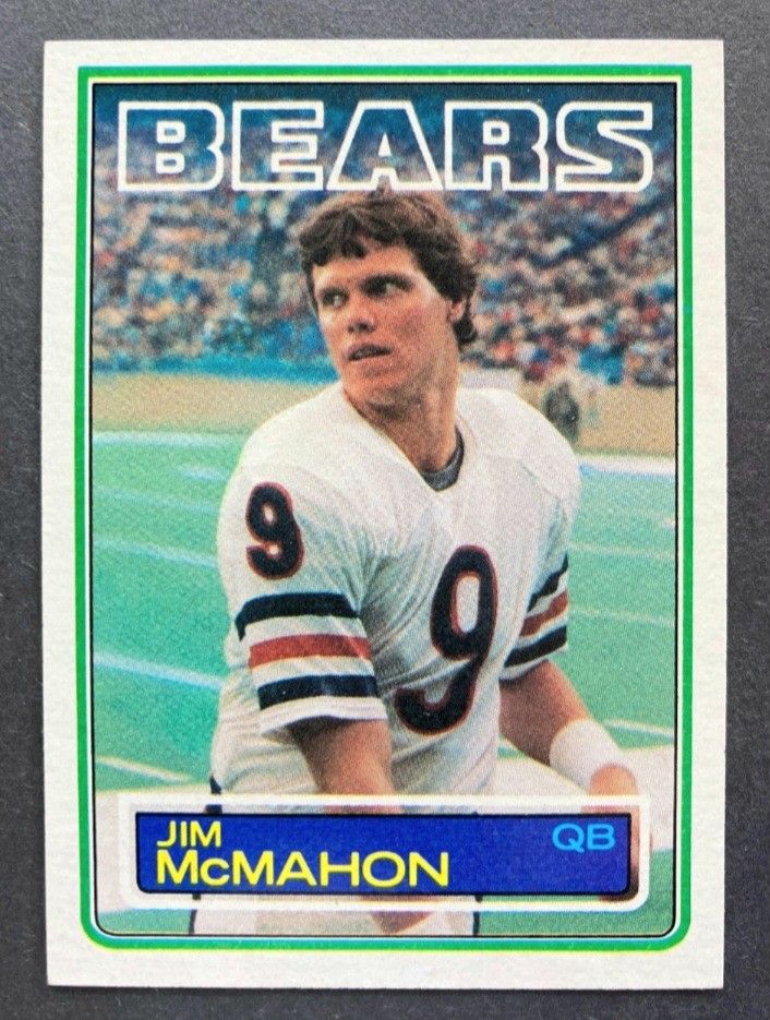 Really Nice 1983 Topps Jim McMahon Rookie Cards #33, Mint.!!!