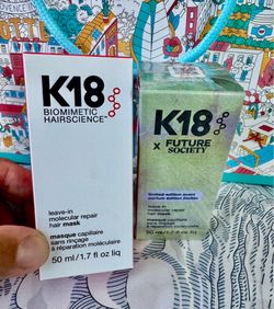K18 leave in hair mask brand new seale authentic $25 each or $40 both