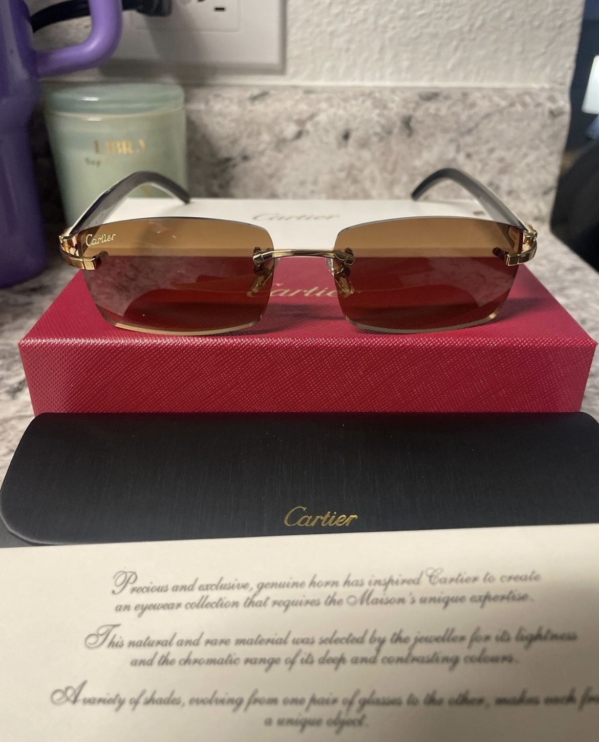 Authentic Cartier Glasses
