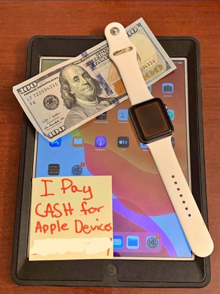 Apple Watch iPad Garmin 