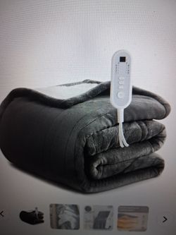 Twin heated blanket thick.