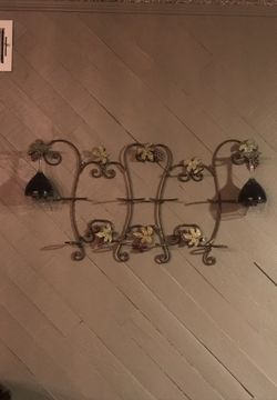Wall wine rack