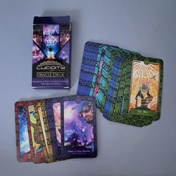 (4 photos) Original LUCIDITY Mythos Oracle Deck CARDS