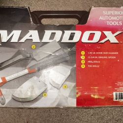NEW Maddox MB4-1 Superior Automotive Tools Door Skin Repair 4-Piece Kit