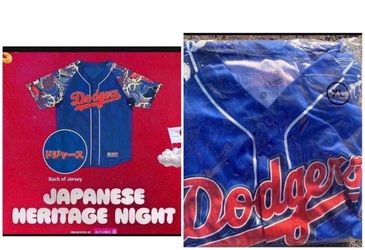 Los Angeles Dodgers Japan Jersey Japanese Heritage Ohtani Sga  7/2 XL 2024