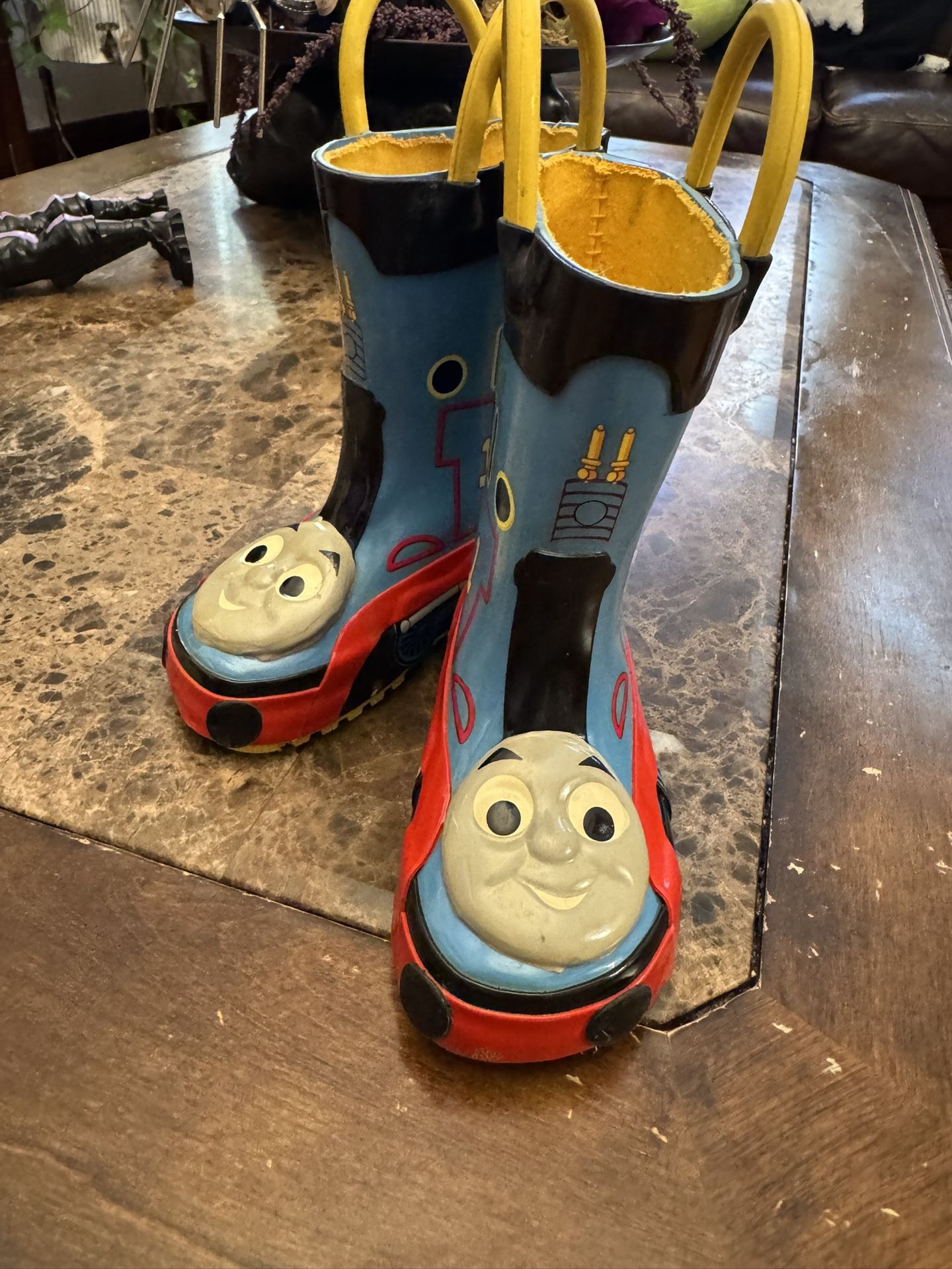 Thomas the train rain boot
