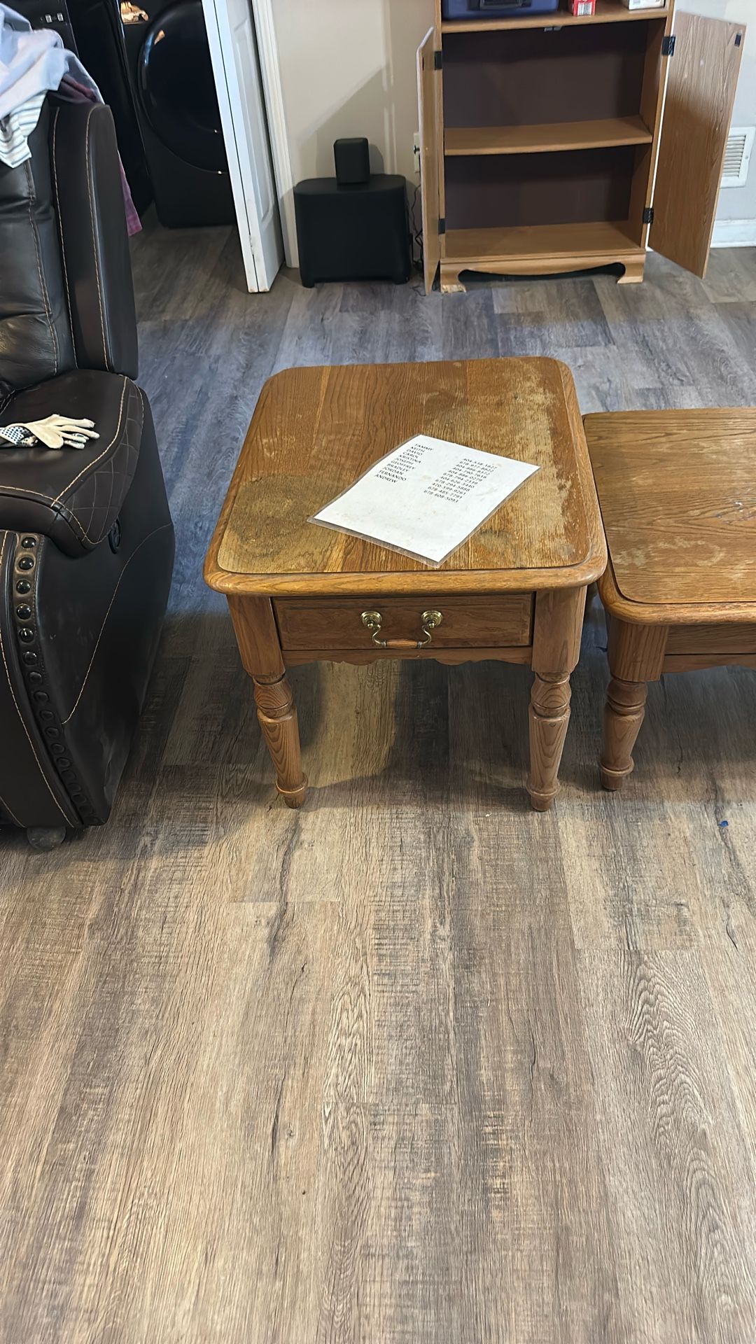 Coffee Table With Two End Table 