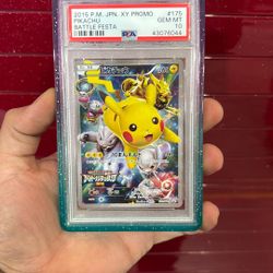 Pikachu Battle Festa Psa 10