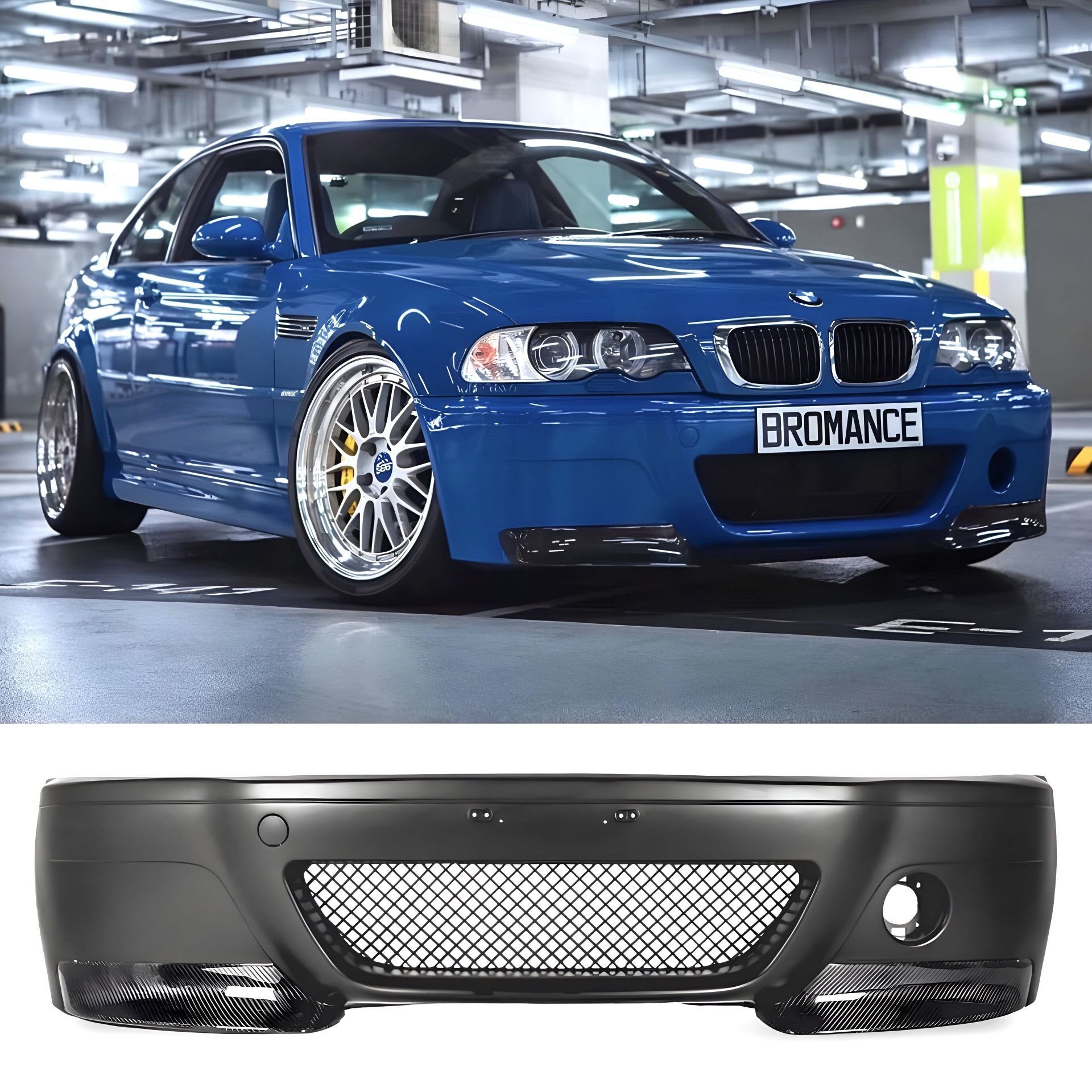 BMW E46 M3 CSL Front Bumper