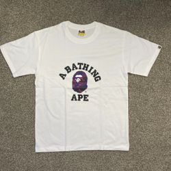 bape tee purple 55$
