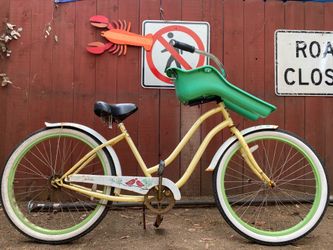 Beach Cruiser with baby seat