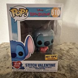 Disney Valentines Day Stitch Funko Pop!