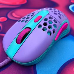 Pink and Purple Custom Gaming Mouse *NEW*