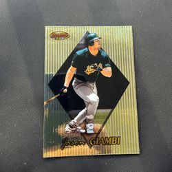 JASON GIAMBI 1999 BOWMAN'S BEST BASEBALL CARD # 24 G8937