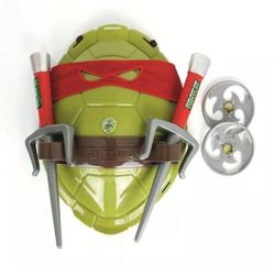 Fantastic TMNT Teenage Mutant Ninja Turtles Costume Shell & Weapon set