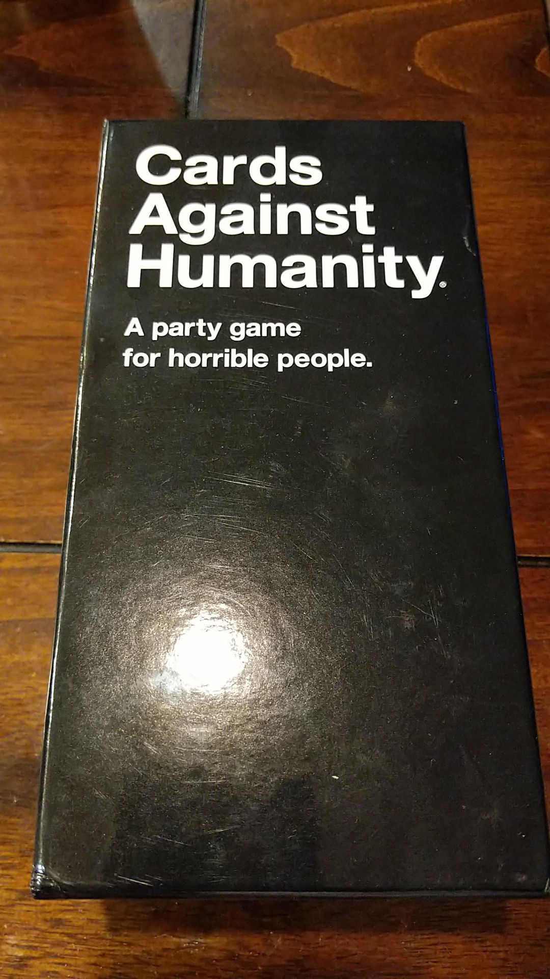 Cards against humanity card game