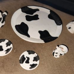 6 Piece Cow Set