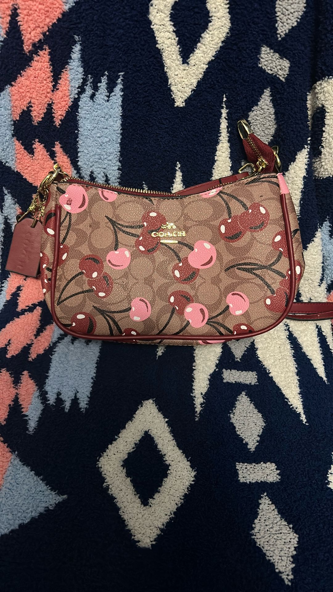 Cherry Coach Purse