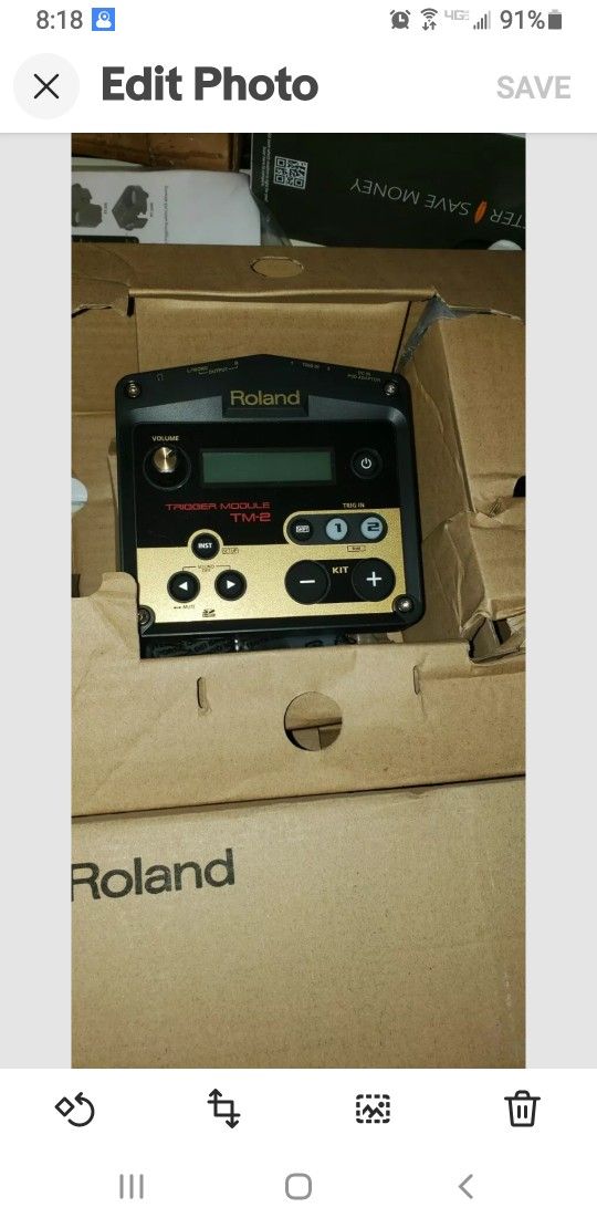 Roland Trigger Module Tm-2 For Music