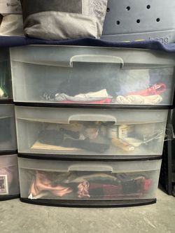 STERILITE 3 Drawer Cabinet (Wide)