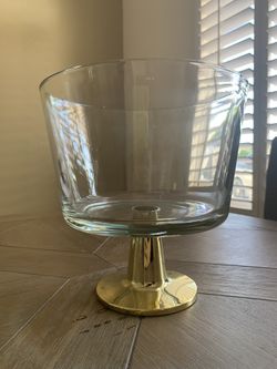 Glass Trifle Bowl