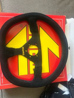 Momo steering wheel