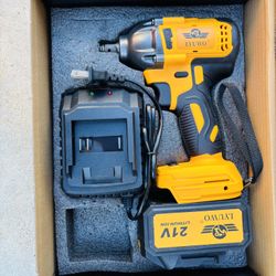21V Brushless Wrench Kit with (1) Battery & Charger