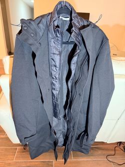 Zara Men's Black Winter Coat
