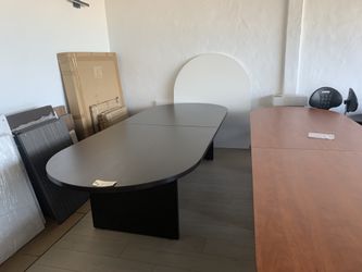 Conference table black espresso 4x10’ new!  Sale!!