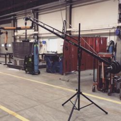 PROAIM 18ft Camera Crane Jib with Stand for Gimbals, Pan-Tilt & Fluid Head