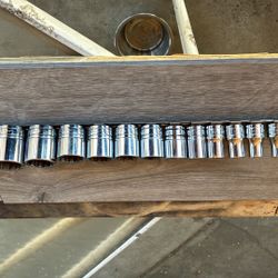 Snap-on  12-piece Set -12-point  1/2 Drive