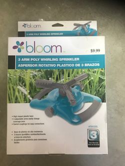 3 arm poly whirling sprinkler