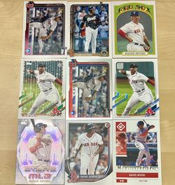 Rafael Devers Lot (9 Cards) | Red Sox | Stars of MLB, Heritage, Topps