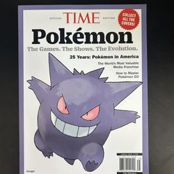 2024 Time Magazine POKEMON GENGAR Cover SPECIAL EDITION