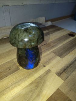 Crystal Mushroom Carving