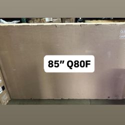 SAMSUNG 85-Inch Class QLED 4K Q80F Series Quantum HDR+ Smart TV w/Dolby Atmos, Object Tracking Sound Lite, Direct Full Array, Motion Xcelerator, Alexa