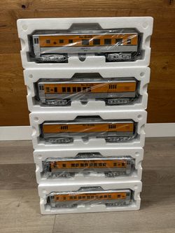 MTH RailKing Rio Grande Madison 5-Car Passenger Set O Gauge 30-6230S 30-6234 NEW