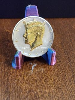 1995 24k Gold Highlighted Uncirculated Kennedy Half Dollar