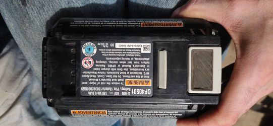 40v 5ah ryobi battery pack
