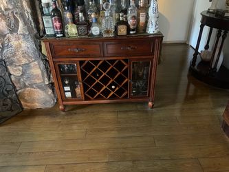 Wooden Bar Cabinet