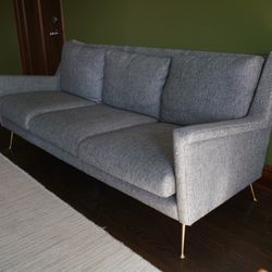 Mid-Century West Elm Sofa 