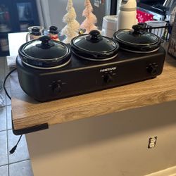 Three Cooker Crockpot 
